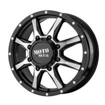 Moto Metal Mo995 20X8.25 ET127 8X165.1 121.50 Gloss Black Machined - Front Fälg